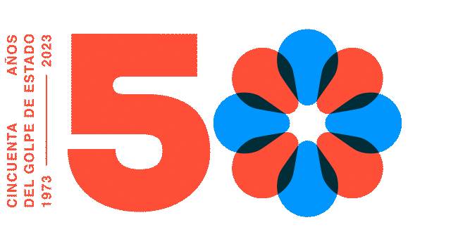 50 años logotipo animado